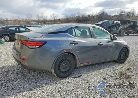 2024 Nissan Sentra S из США, поврежденный, VIN 3N1AB8BV4RY289623